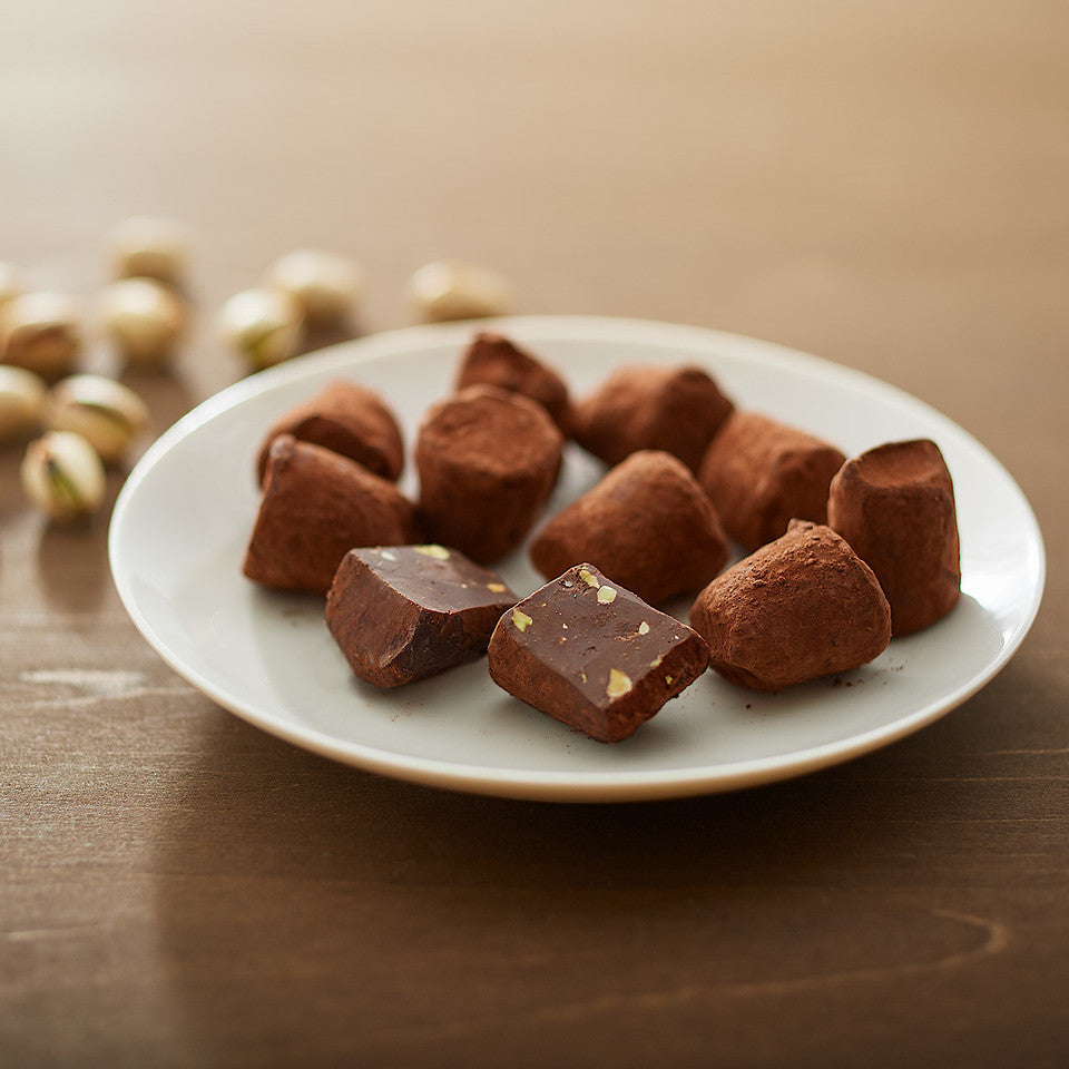 Pistachio Cacao Truffles