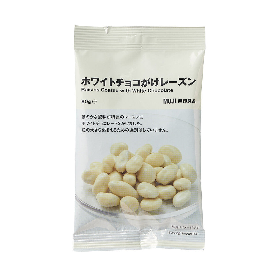 White Chocolate Coated Raisins