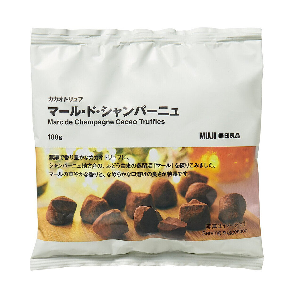 Marc de Champagne Cacao Truffles