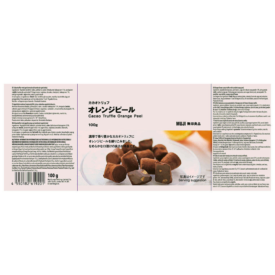 Orange Cacao Truffles