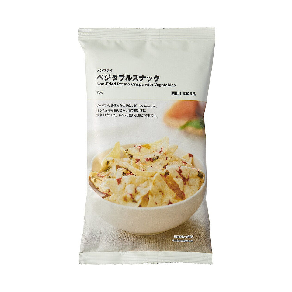 Non Fried Crisps with Vegetables
