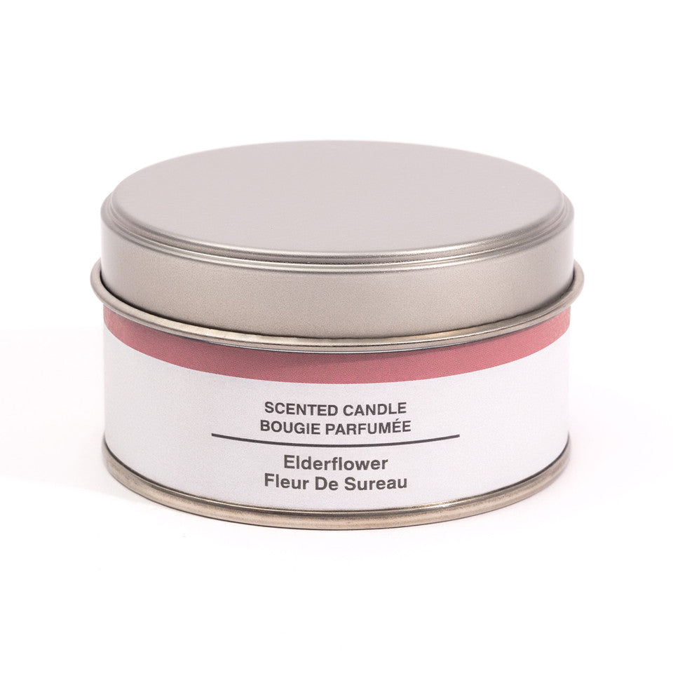 TIN CANDLE ELDERFLOWER