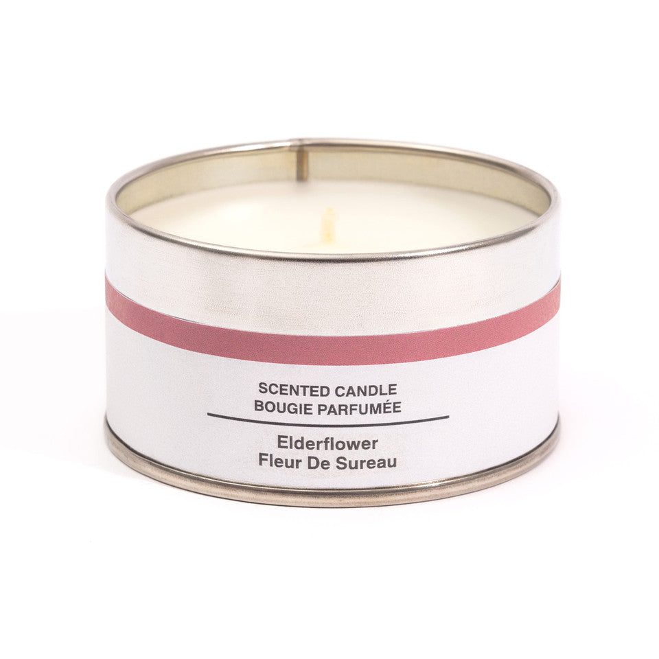 TIN CANDLE ELDERFLOWER