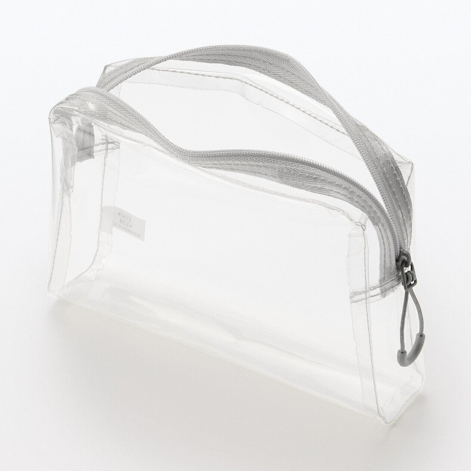 Transparent TPU Pouch with Gusset 12x18.5cm