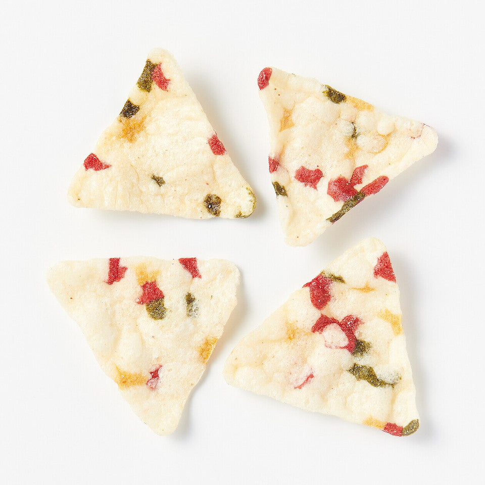 Non Fried Crisps with Vegetables