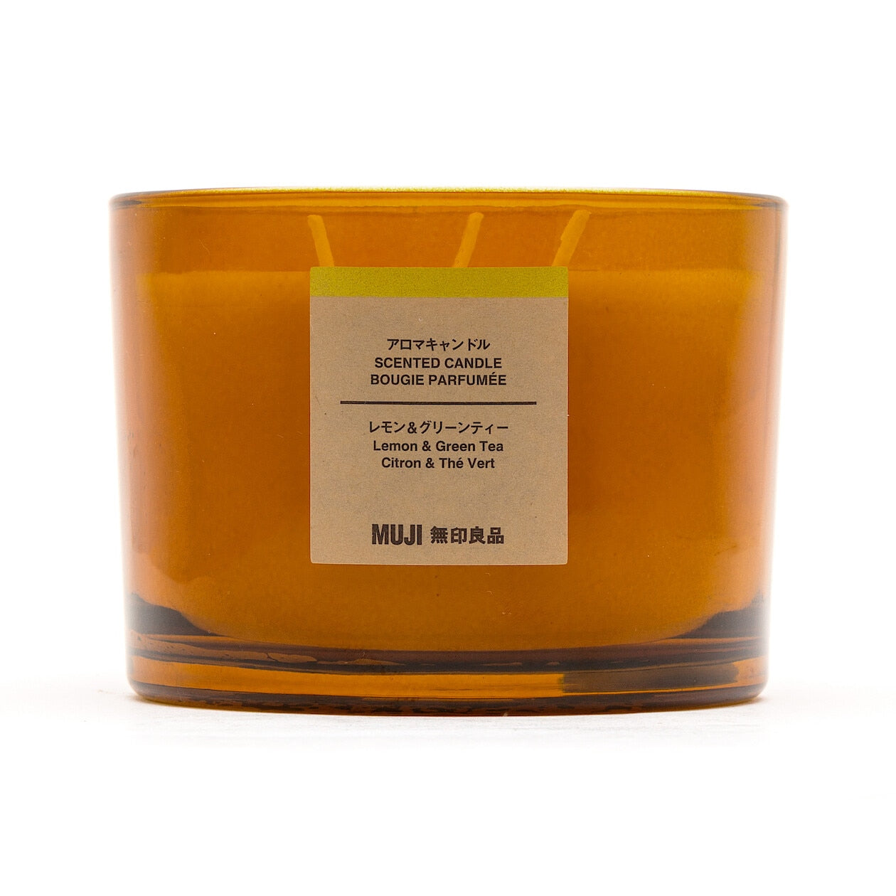 Lemon and Green Tea 3 Wick Candle