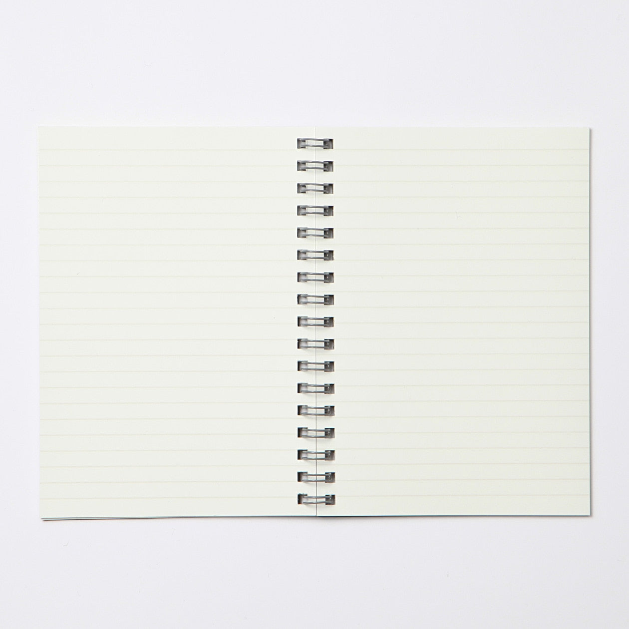 DOUBLE RING NOTEBOOK GREY A6