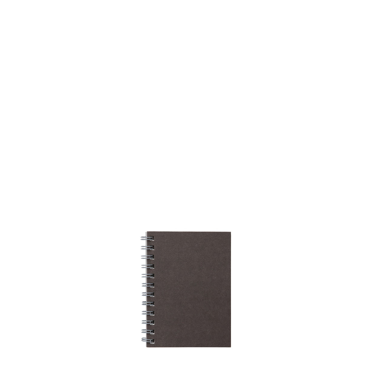 Planting Tree Paper Double Ring Lined Notebook, Grey - A7