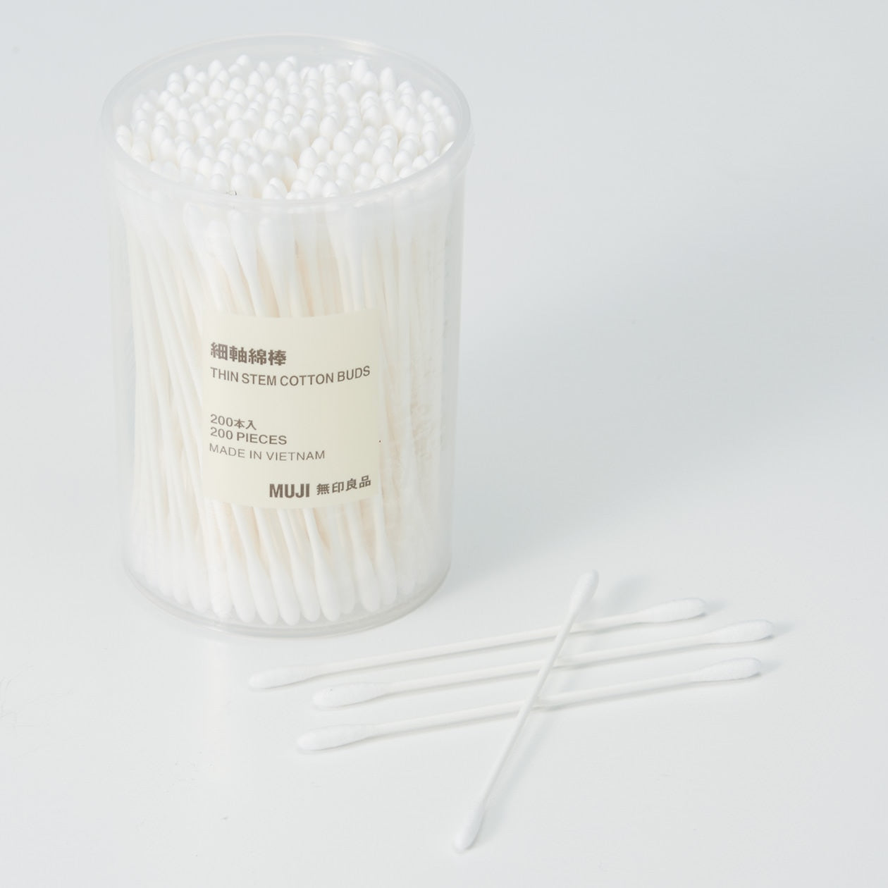 Thin Cotton Buds 200pk