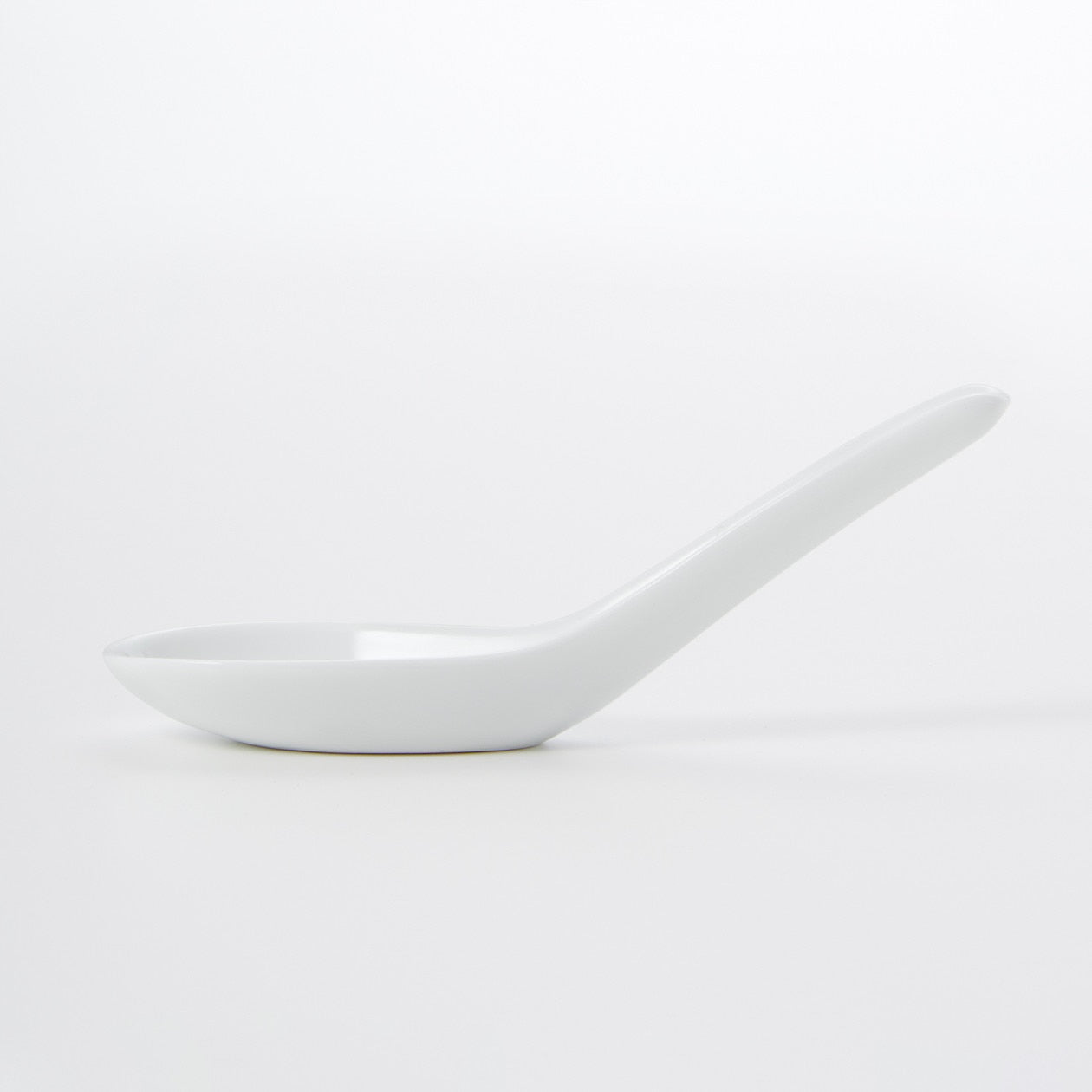 White Porcelain Chinese Spoon