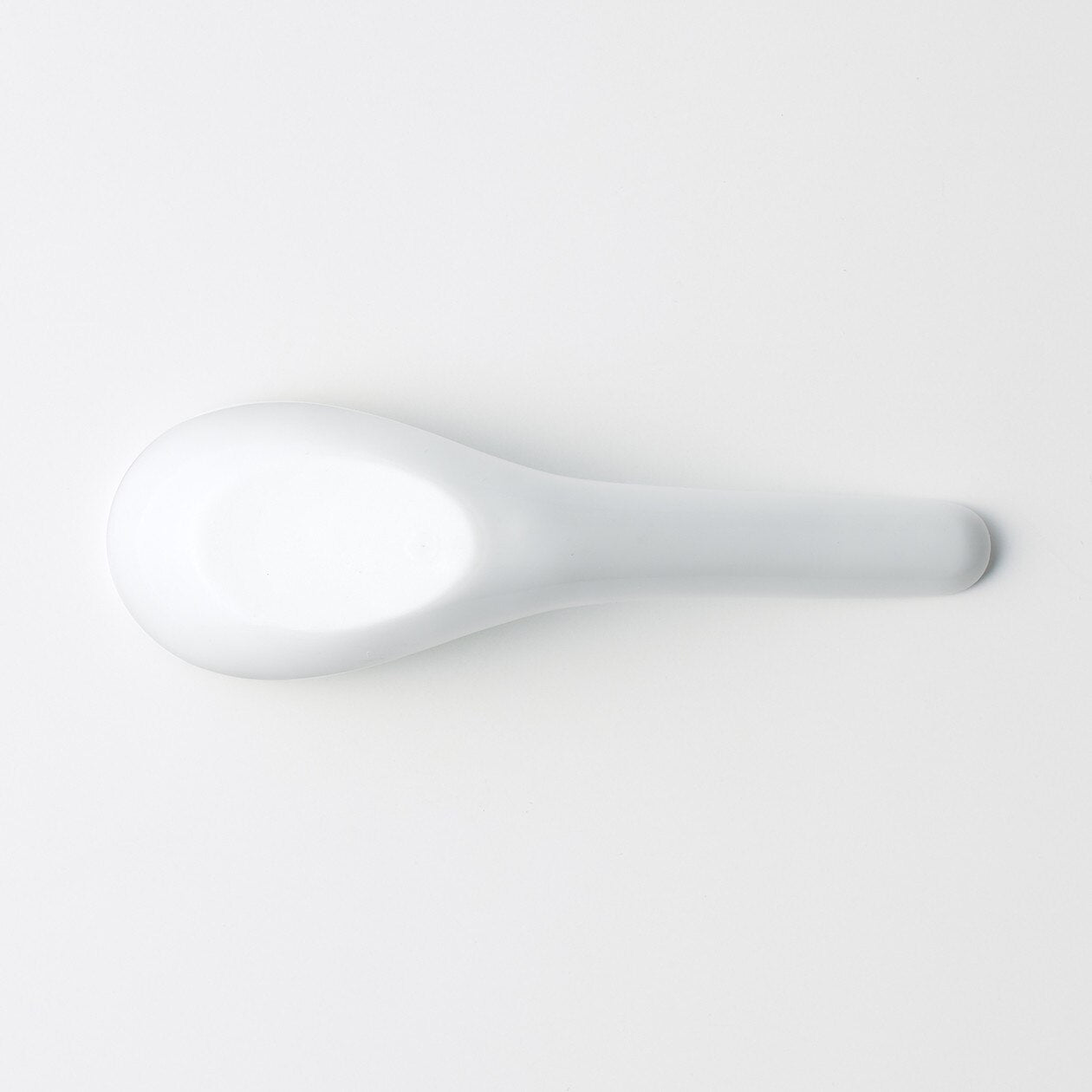 White Porcelain Chinese Spoon