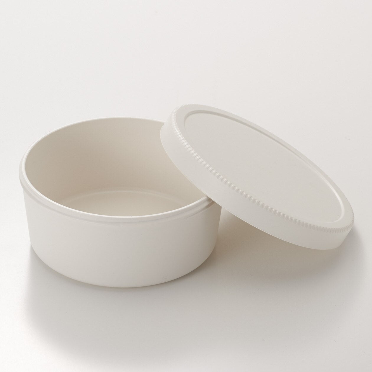 PP LUNCH BOX SCREW CAP WHITE 290ML
