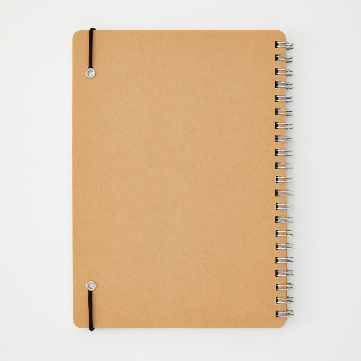 Double Ring Notebook Dotted Paper A6 Beige