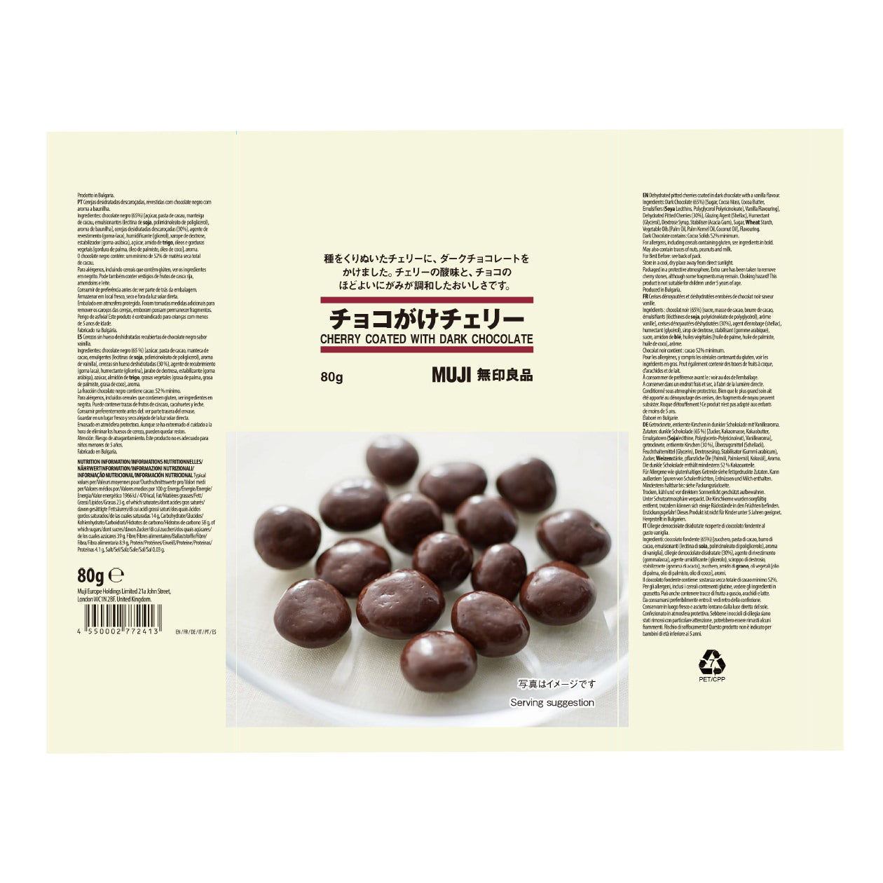 Dark Chocolate Coated Cherry