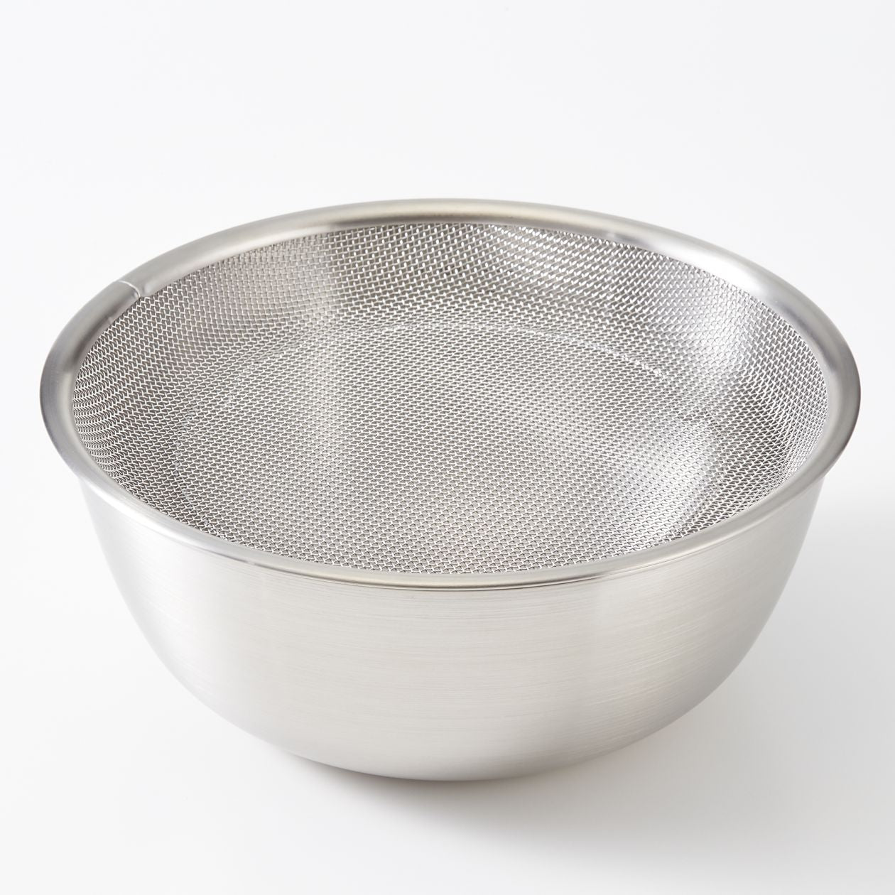 Stainless Steel Flat Mesh Strainer Large
