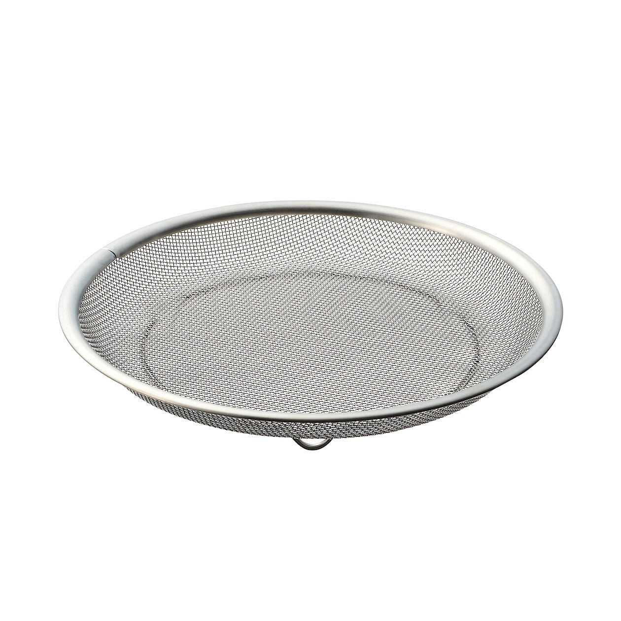 Stainless Steel Flat Mesh Strainer Large