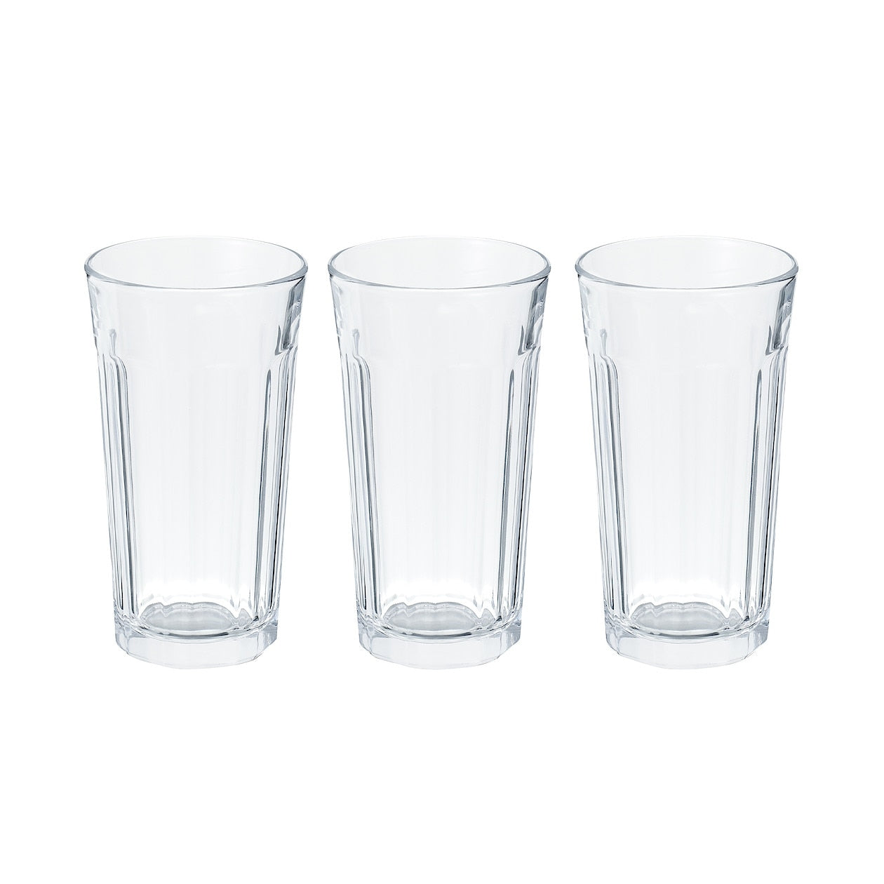 Soda Lime Glass Set Of 3 Approx. 300ml