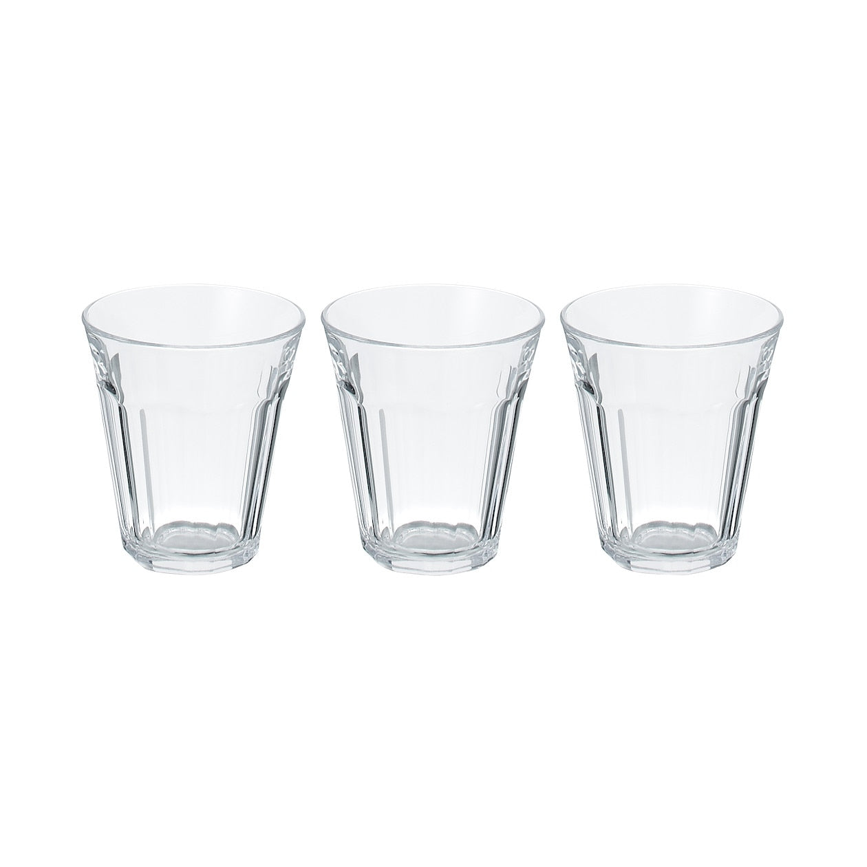 Soda Lime Glass Set Of 3Approx. 240 ml