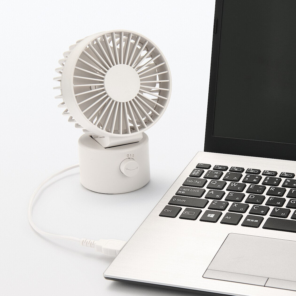 USB Oscillating Desk Fan