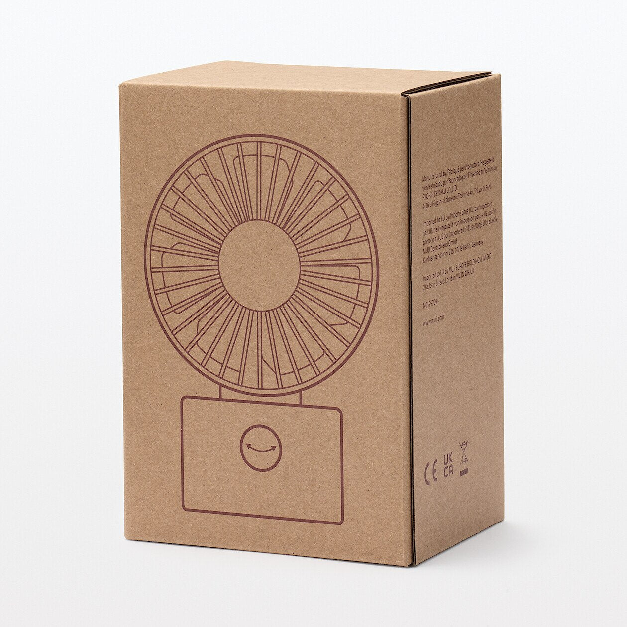 USB Oscillating Desk Fan