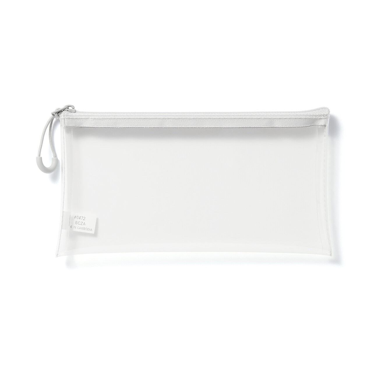 Transparent TPU pouch 10x19.5cm