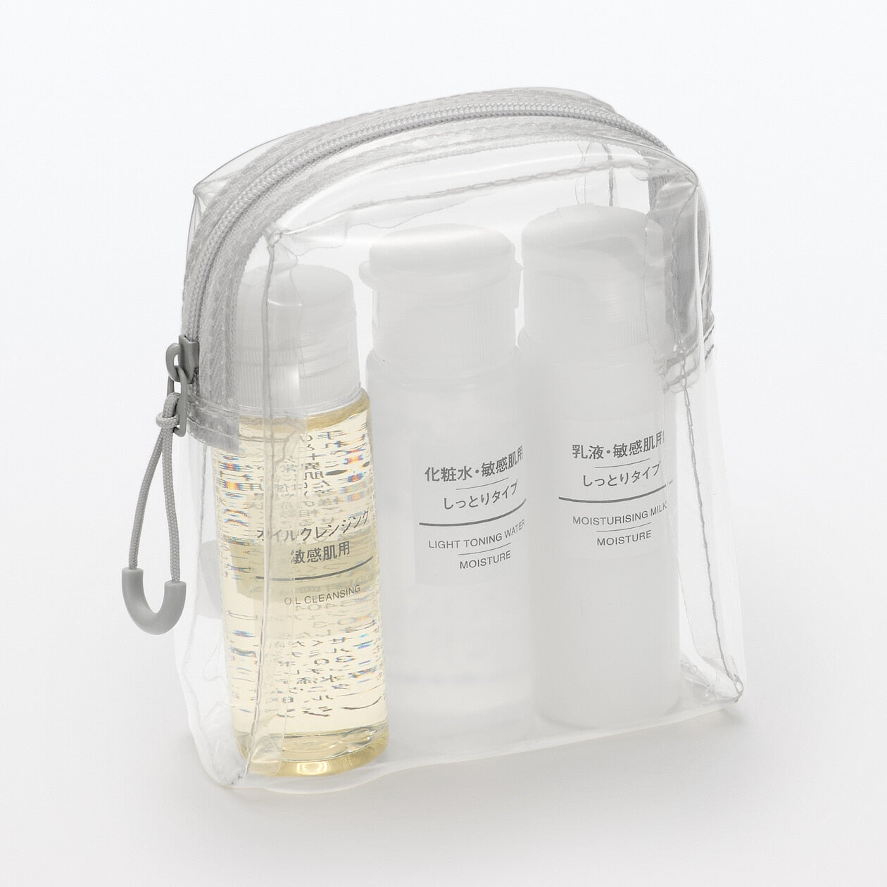 Transparent TPU Pouch with Gusset 12x10cm