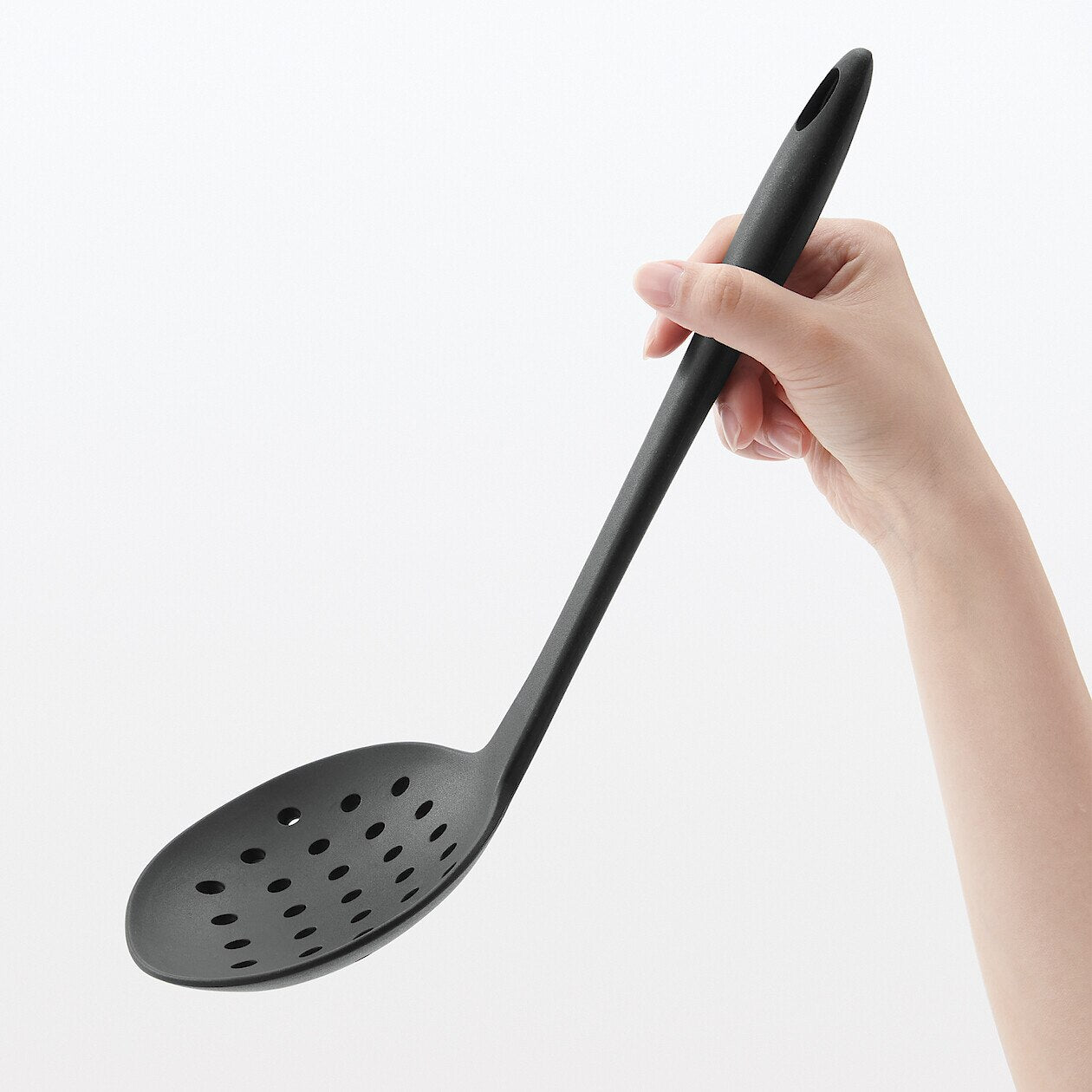 SILICONE PERFORATED SPOON