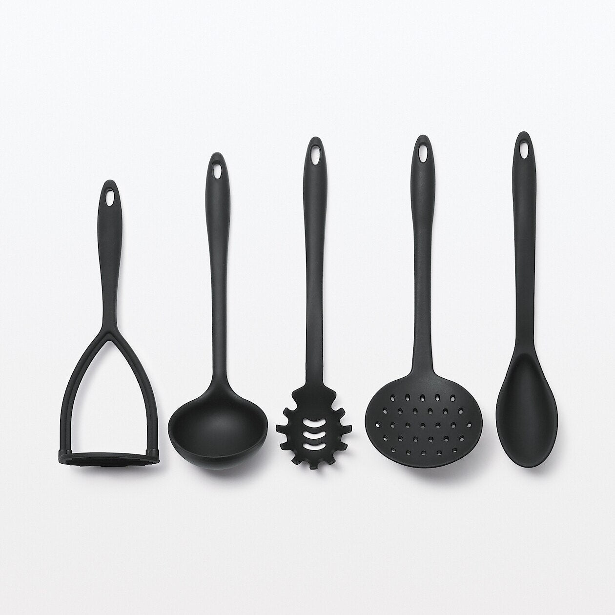 SILICONE PERFORATED SPOON