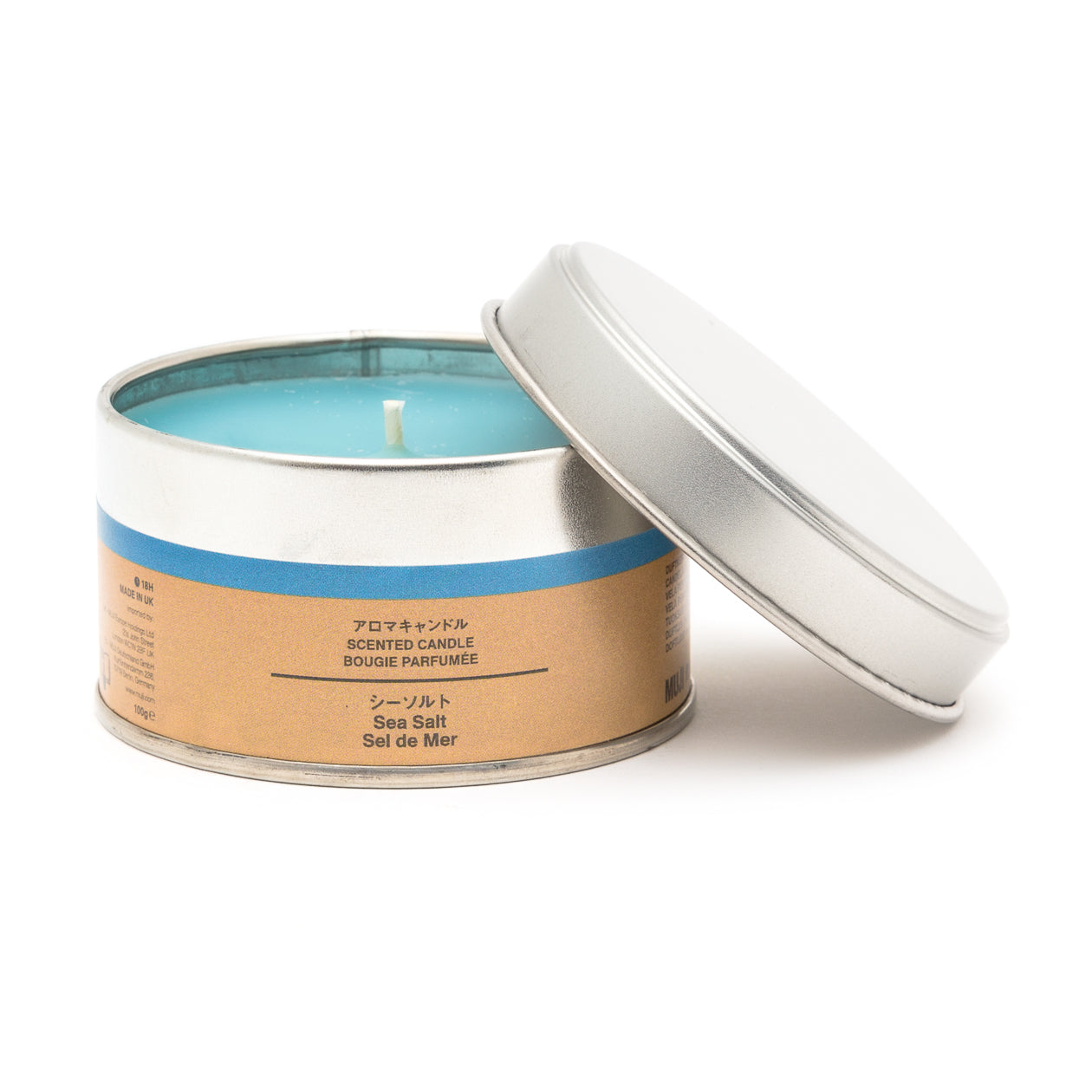 TIN CANDLE SEA SALT