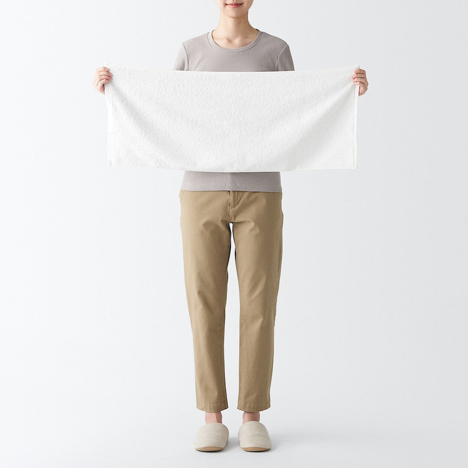 Cotton Twin Pile Face Towel 34x85cm
