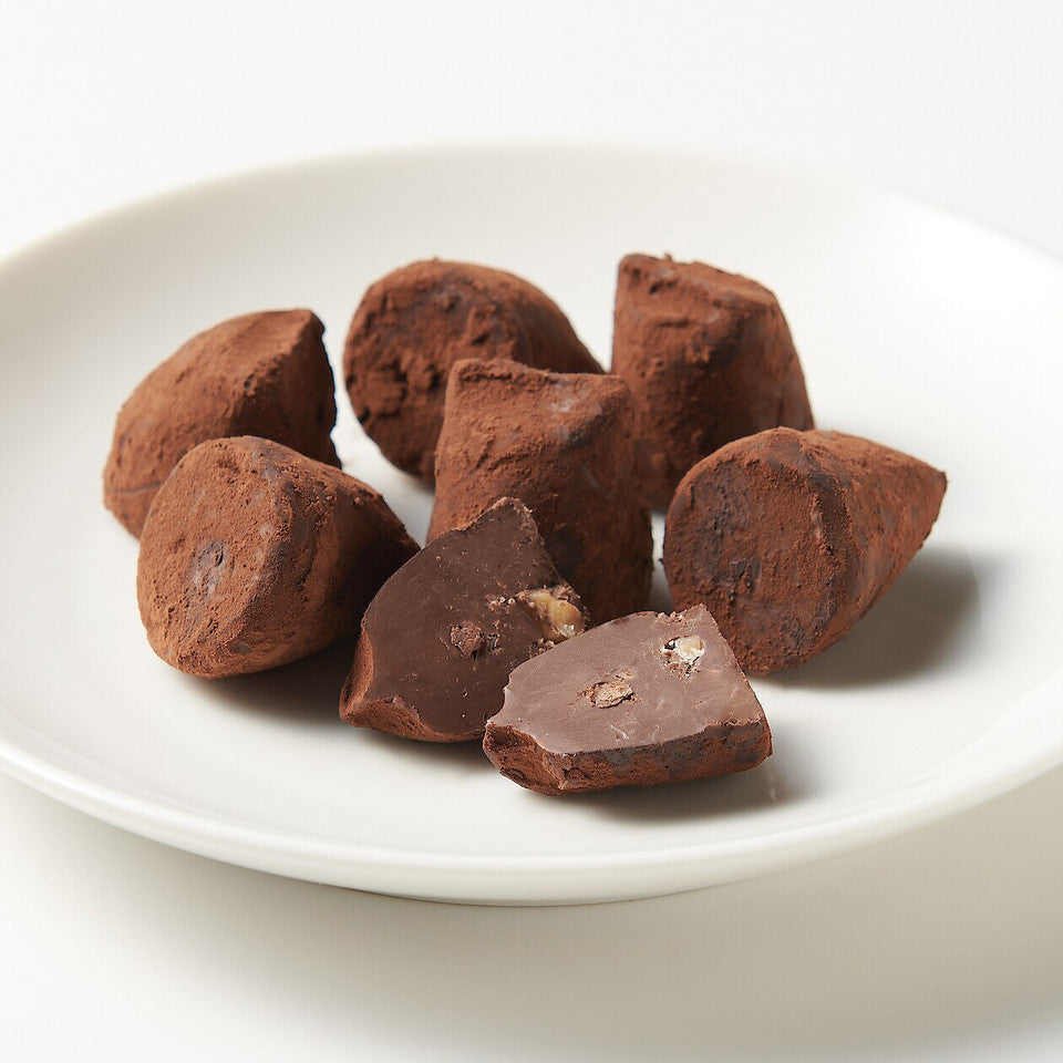 Salted Caramel Cacao Truffles
