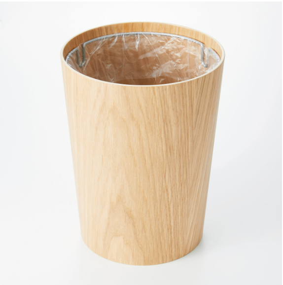 DUST BIN WITH WIRE FRAME ROUND
