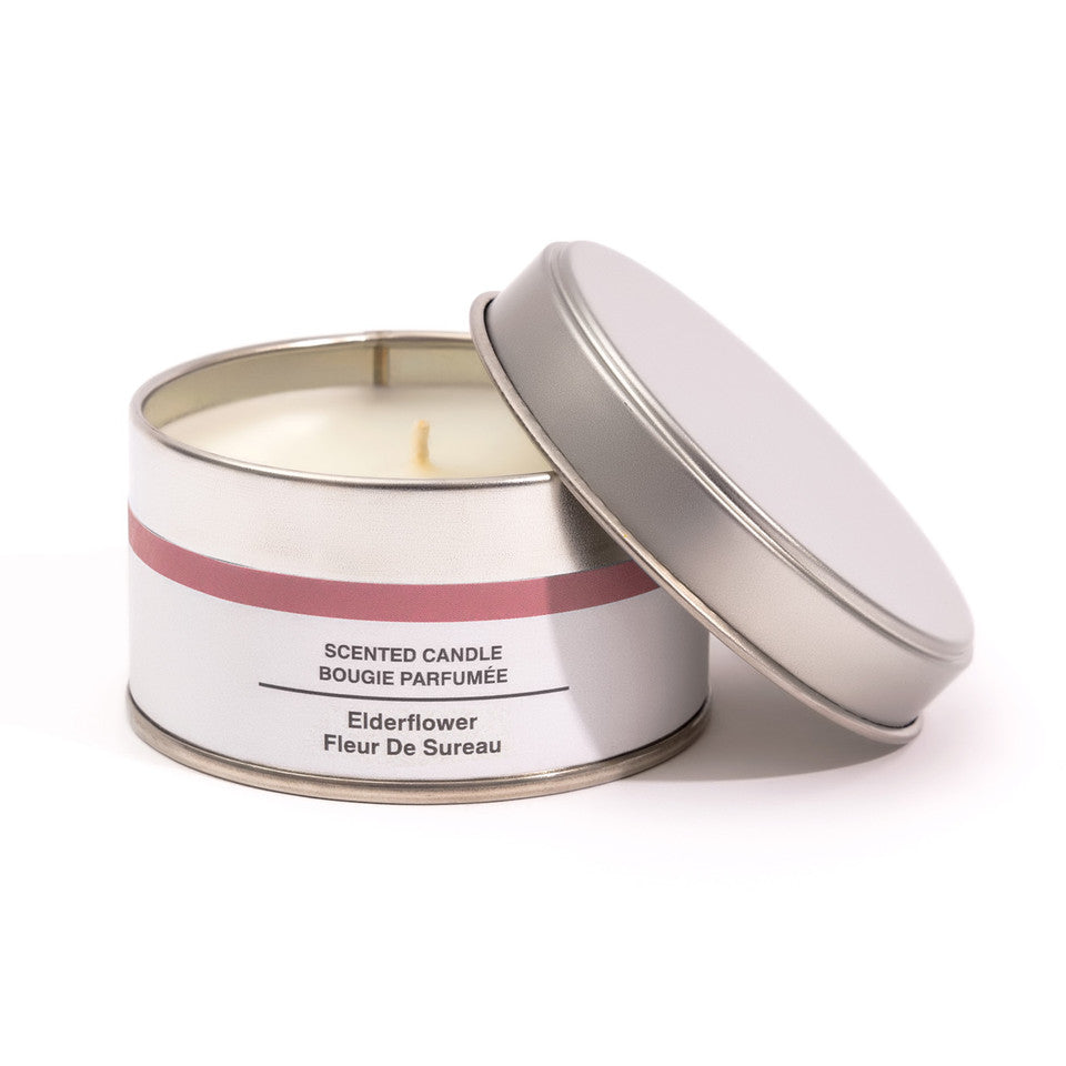 TIN CANDLE ELDERFLOWER