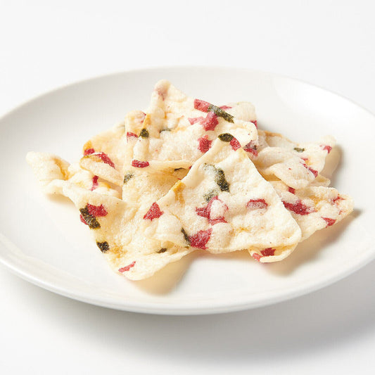 Non Fried Crisps with Vegetables
