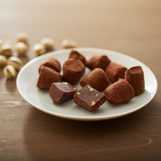 Pistachio Cacao Truffles