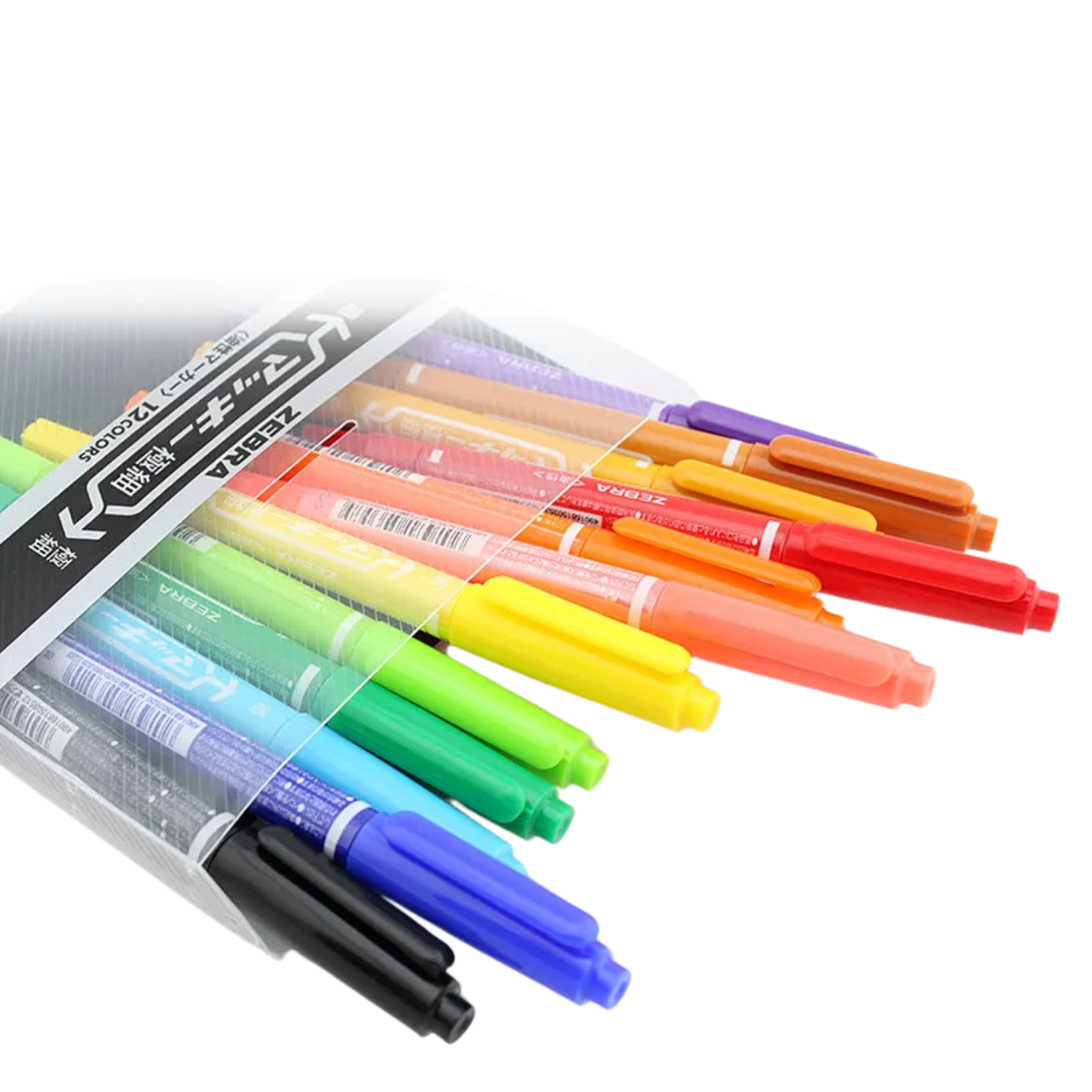 12-Color Acrylic Graffiti Paint Marker Pen Set – Water-Based DIY Markers