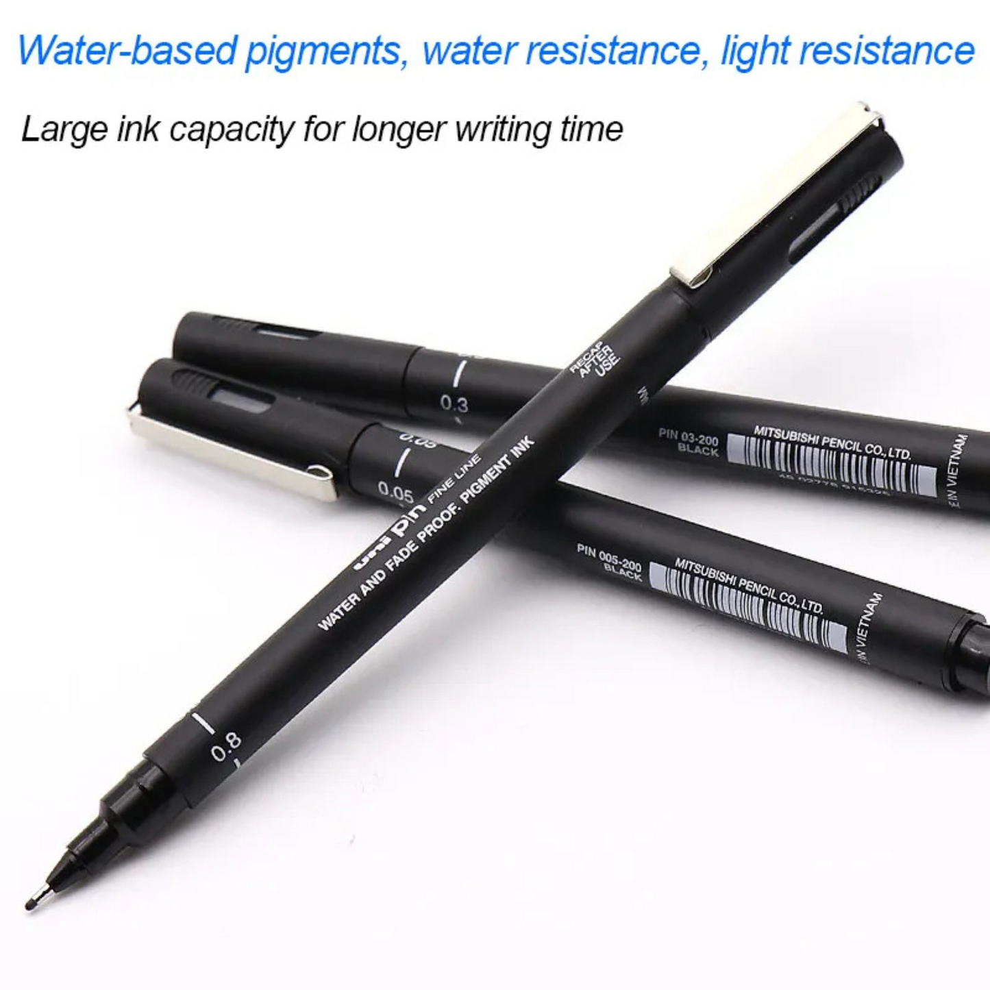 12 PCS Uni Pin Drawing Pen Set