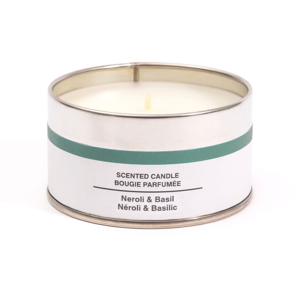 Tin Candle Neroli and Basil