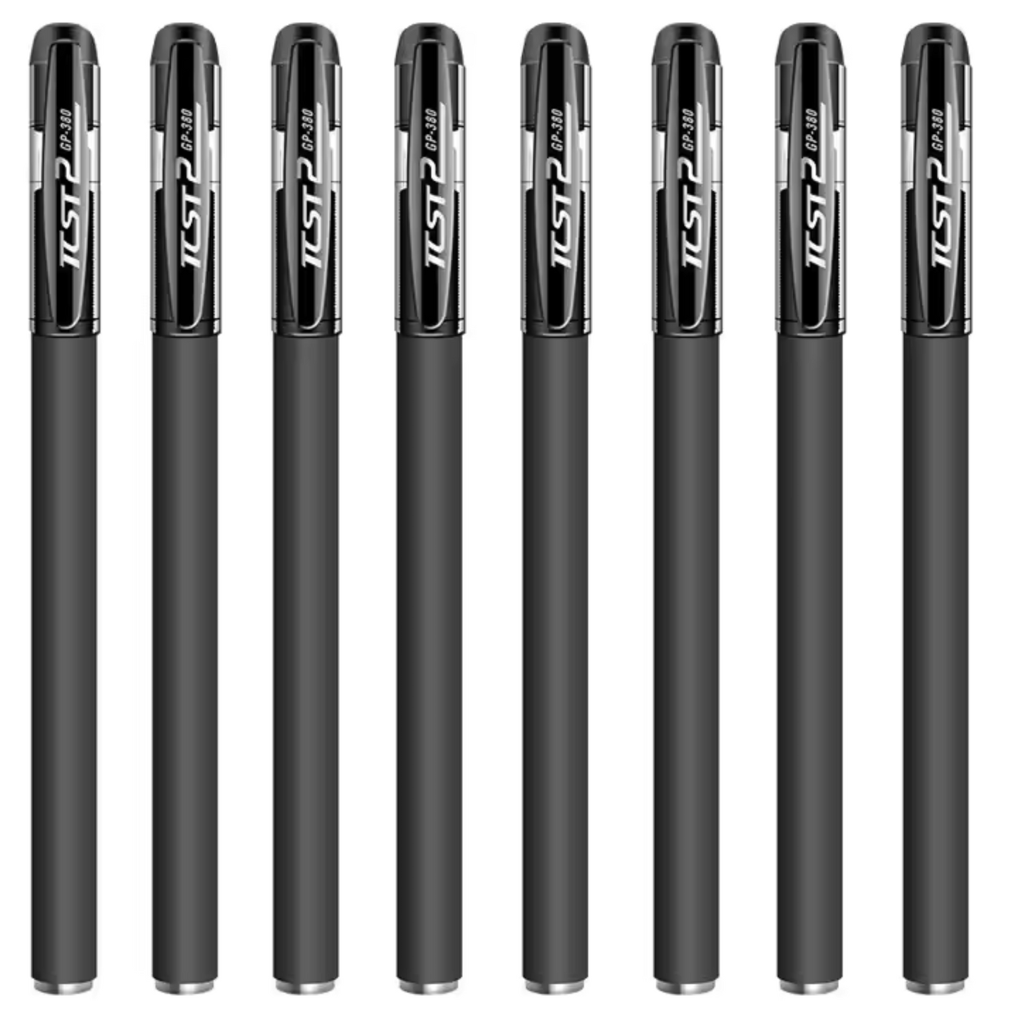 10 Pcs/Set Black Neutral Gel Pens