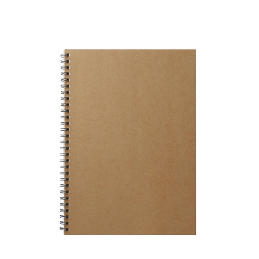 Recycling Paper Double Ring Notebook A5 Beige