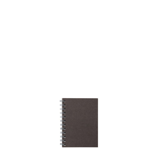 Planting Tree Paper Double Ring Lined Notebook, Grey - A7