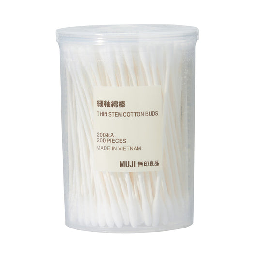 Thin Cotton Buds 200pk