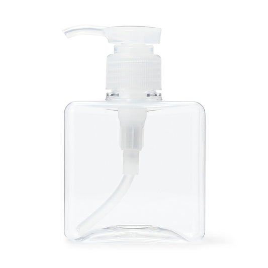 PET Pump Bottle - 250ml Clear