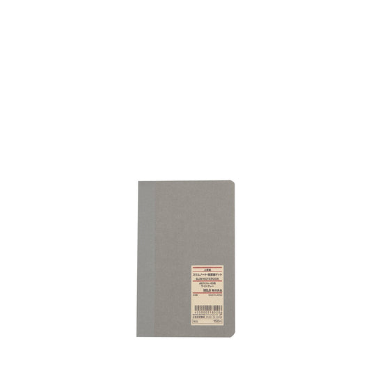 High Quality Paper Slim Notebook A6 Light Grey