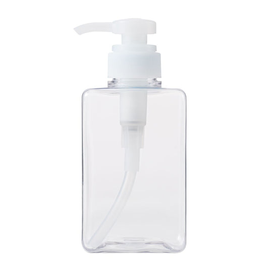 PET Pump Bottle - 400ml Clear 400mL