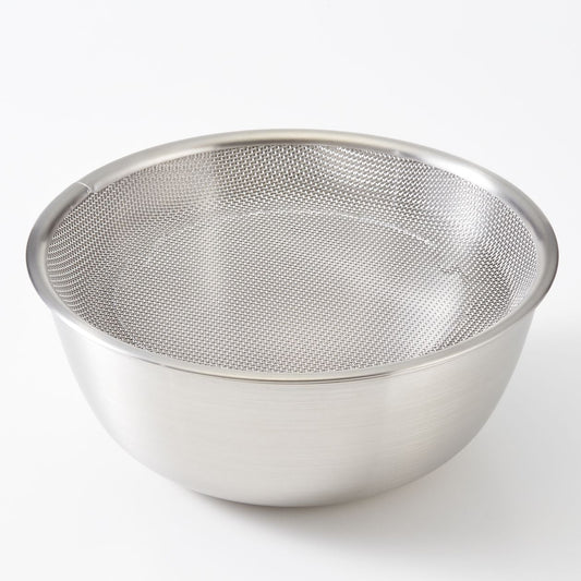 Stainless Steel Flat Mesh Strainer Large