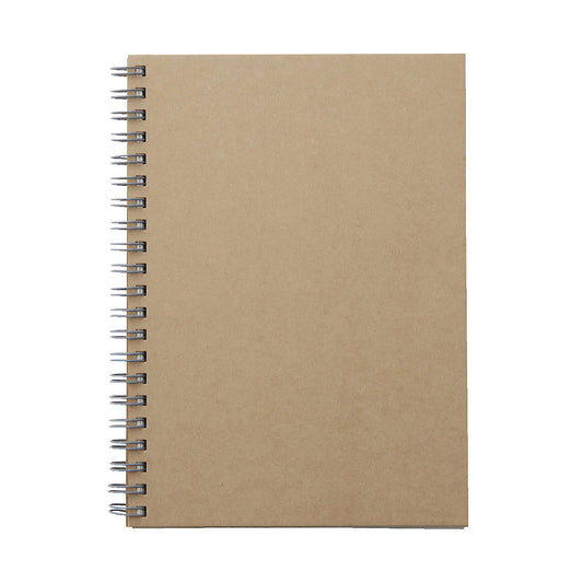 Recycling Paper Double Ring Notebook B6 Beige