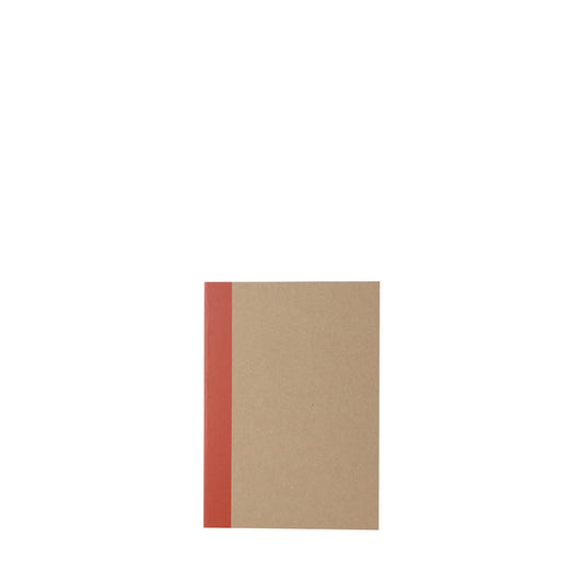 NOTEBOOK PLAIN RED A6