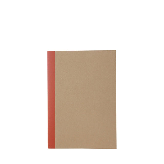 NOTEBOOK PLAIN RED A5