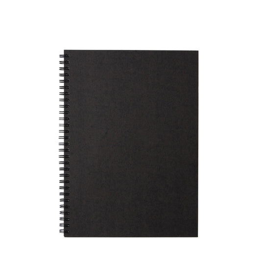 Recycling Paper Double Ring Notebook B5 Dark Grey